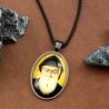 Collier avec médaille de Saint Charbel | Cadeau orthodoxe