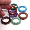 Chakra-Ring aus Heilkristallen | Vintage- und Punk-Edelsteinschmuck