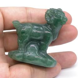 Handgeschnitzte Ziegenquarz-Kristallstatuen | Feng Shui & Chakra
