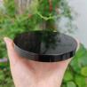 Miroir de décoration et de divination en cristal d'obsidienne | Propriétés curatives