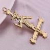 Vergoldete Kreuz- und Ankh-Anhänger | DIY-Schmuckzubehör