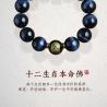 Blaues Tigeraugen-Armband für Herren | Sternzeichen- und Buddha-Perlen