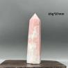 Obélisque en opale rose : Reiki, méditation et décoration intérieure