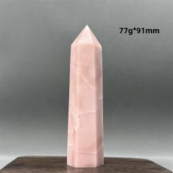 Obélisque en opale rose : Reiki, méditation et décoration intérieure