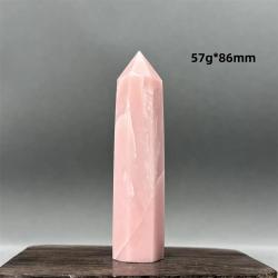 Obélisque en opale rose : Reiki, méditation et décoration intérieure