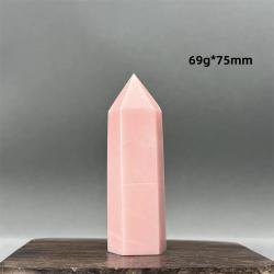 Obélisque en opale rose : Reiki, méditation et décoration intérieure