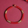 Bracelet Tai Sui de l'année du Cheval : Amulette en corde rouge pour la chance et la protection