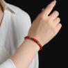Bracelet Tai Sui de l'année du Cheval : Amulette en corde rouge pour la chance et la protection