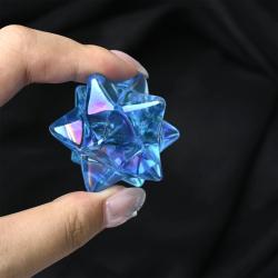 Étoile de cristal d'énergie bleue - Décoration pour aquarium et donjon