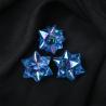 Étoile de cristal d'énergie bleue - Décoration pour aquarium et donjon
