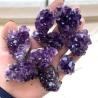 Amethyst-Geoden-Cluster: Rohkristall für Heilung und Dekoration