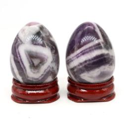Amethyst-Yoni-Ei: Chakra-Ausgleich & Reiki-Heilung