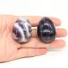 Amethyst Yoni Egg: Chakra Balancing & Reiki Healing