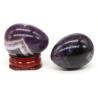 Amethyst Yoni Egg: Chakra Balancing & Reiki Healing