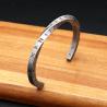 Bracciale con rune vichinghe | Gioielli Mobius Design in acciaio inossidabile