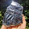 Pietra naturale Terahertz: cristallo grezzo da 200 g per decorazioni e Reiki