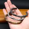 Bracciale con rune vichinghe | Gioielli Mobius Design in acciaio inossidabile