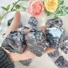 Pietra naturale Terahertz: cristallo grezzo da 200 g per decorazioni e Reiki