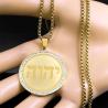 Paslanmaz Çelik Yahudi Tetragrammaton Kolye - Yahveh ve Yehova