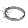 Bracelet en hématite pour homme - Énergie curative et design élégant