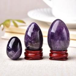 Œuf d'améthyste : Ornement et cadeau en quartz aux vertus naturelles