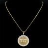 Paslanmaz Çelik Yahudi Tetragrammaton Kolye - Yahveh ve Yehova