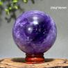 Amethyst Sphere: Natural Gemstone for Meditation & Healing