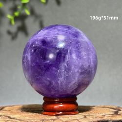 Amethyst Sphere: Natural Gemstone for Meditation & Healing