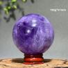 Amethyst Sphere: Natural Gemstone for Meditation & Healing