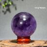 Amethyst Sphere: Natural Gemstone for Meditation & Healing