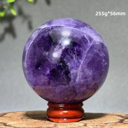Amethyst Sphere: Natural Gemstone for Meditation & Healing