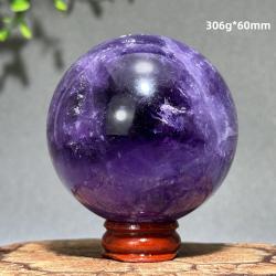 Amethyst Sphere: Natural Gemstone for Meditation & Healing