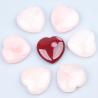 Cuore di agata e quarzo rosa: cristalli curativi Reiki, decorazioni