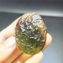 Moldavite Crystal Stone: Authentic Green Aerolites (5-25g)