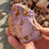 Pierre de cristal brute de phosphosidérite violette - Reiki et spiritualité