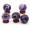 Amethyst-Kristallkugel: Reiki-Heilung, Massage & Wohndekoration