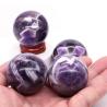 Amethyst-Kristallkugel: Reiki-Heilung, Massage & Wohndekoration