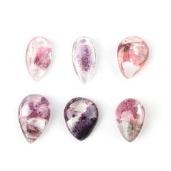 Perle de quartz fantôme violet - Pendentif et bijou en pierre naturelle