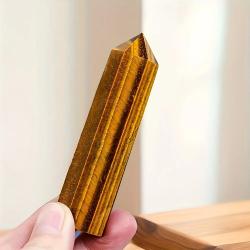 Tigeraugenobelisk: Natürlicher Heilkristall für Chakra & Schmuck