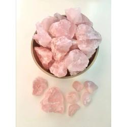 Coffret de cristaux bruts : Quartz rose de guérison et plus encore