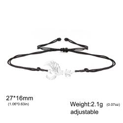 Phönix-Amulett-Armband: Übernatürliche Energie, Goldfarbener Edelstahl