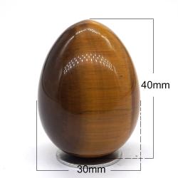 Œufs de cristal aux vertus curatives naturelles pour le Reiki et la méditation