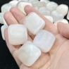Pietre levigate di selenite - Cristalli curativi per l'arredamento della casa e l'acquascaping