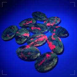 Quartz palmier naturel rubis et ziosite - Cadeau de guérison par les cristaux Reiki