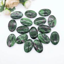 Quartz palmier naturel rubis et ziosite - Cadeau de guérison par les cristaux Reiki