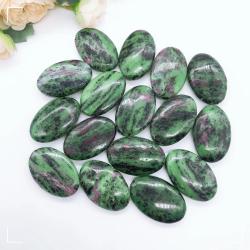Quartz palmier naturel rubis et ziosite - Cadeau de guérison par les cristaux Reiki