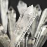 Ensemble tour de cristal d'améthyste et de quartz - Pendule et baguette de guérison