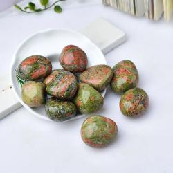Pietra preziosa Unakite: decorazioni naturali, guarigione energetica e artigianato