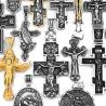 Collier Viking Tueur de Dragons - Pendentif Croix en Acier Inoxydable