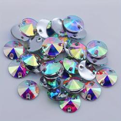100 strass : Rivolis AB à dos plat pour loisirs créatifs